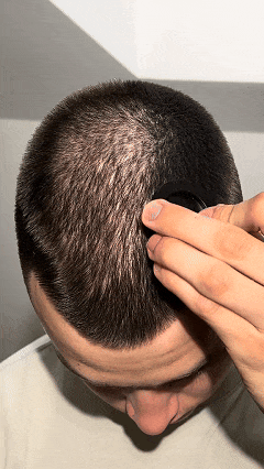 Cubre canas y calvicie al instante — Funciona para hombres y mujeres.